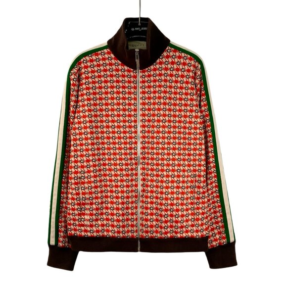 FW0060 Gucci Epilogue series color matching logo geometric jacquard full print s